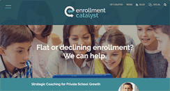Desktop Screenshot of enrollmentcatalyst.com